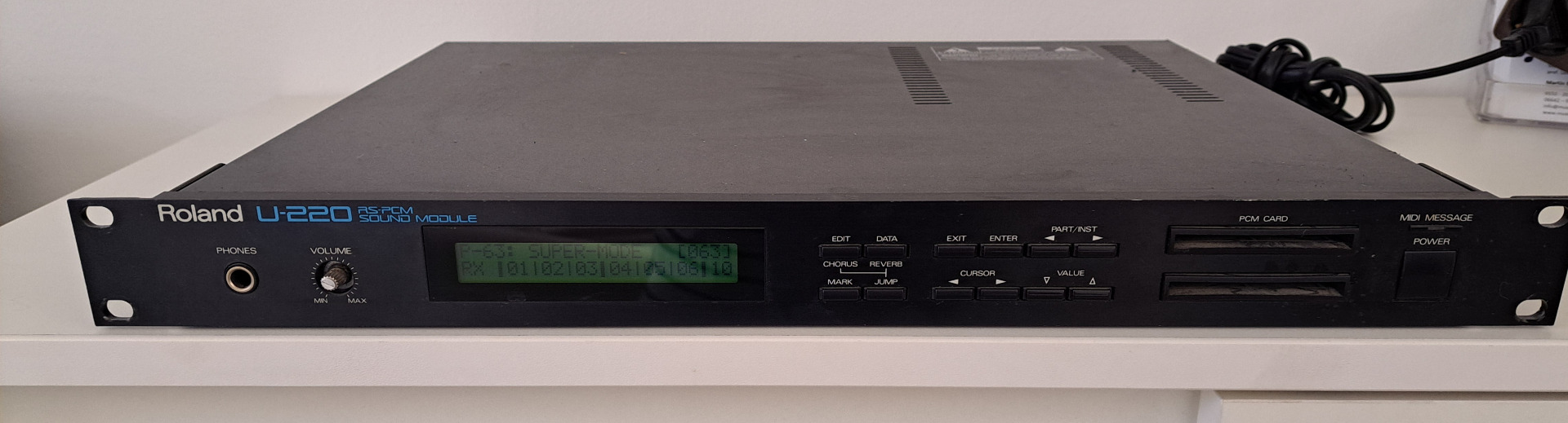 Roland U-220 RS-PCM Sound Module | 84,03 EUR - Gebrauchte